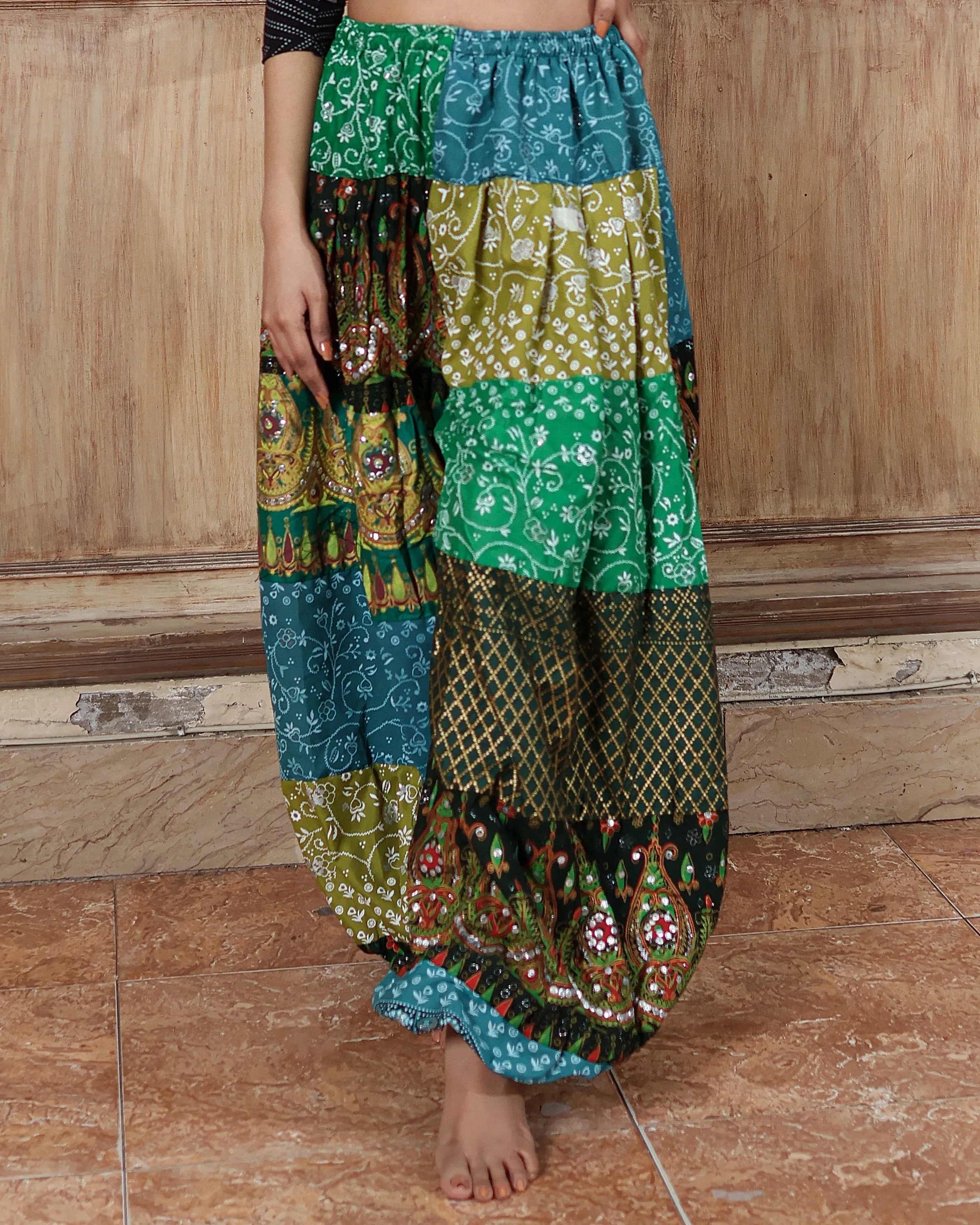 Bloomer Patchwork Block print