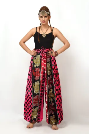 Bloomer printed velvet