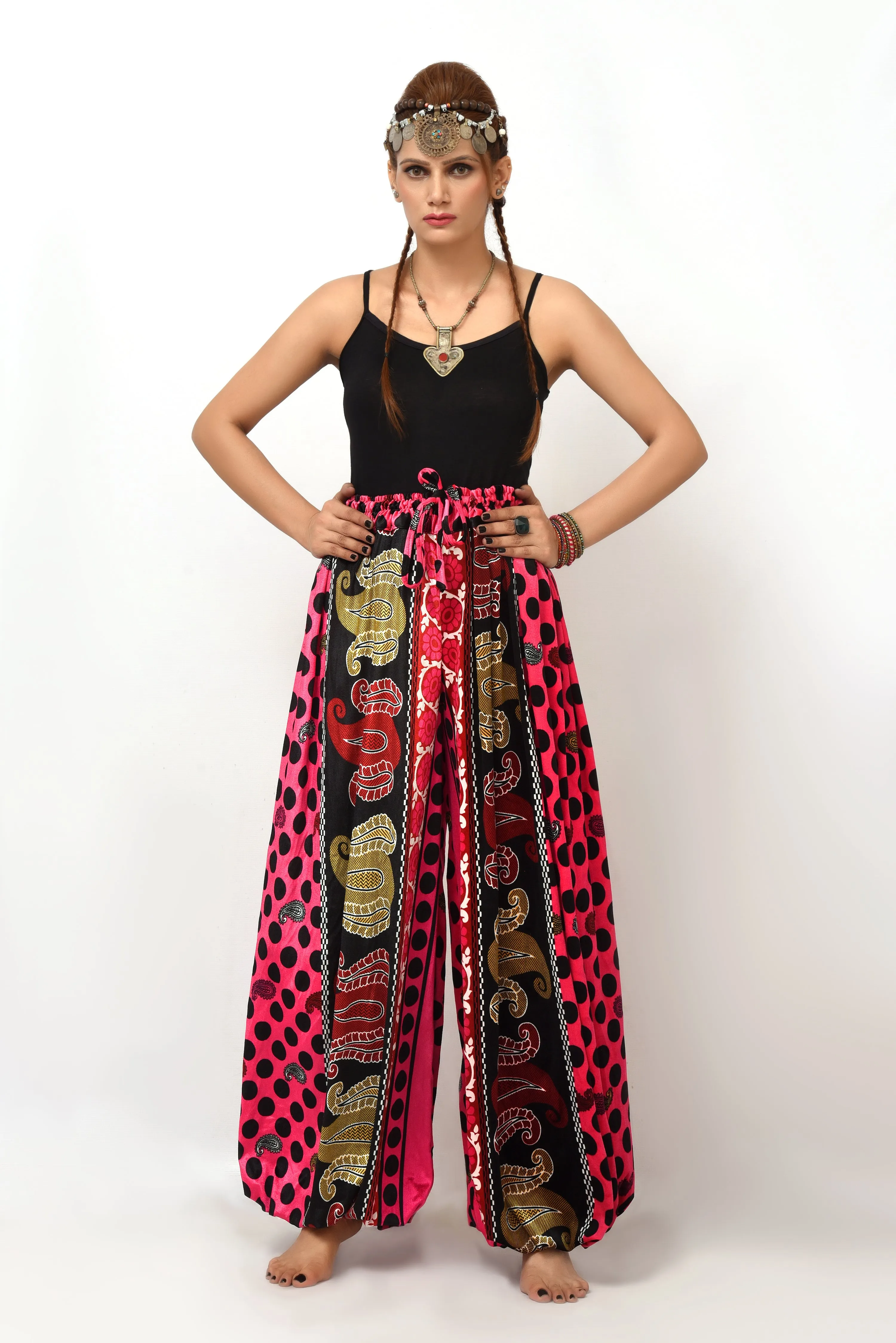 Bloomer printed velvet