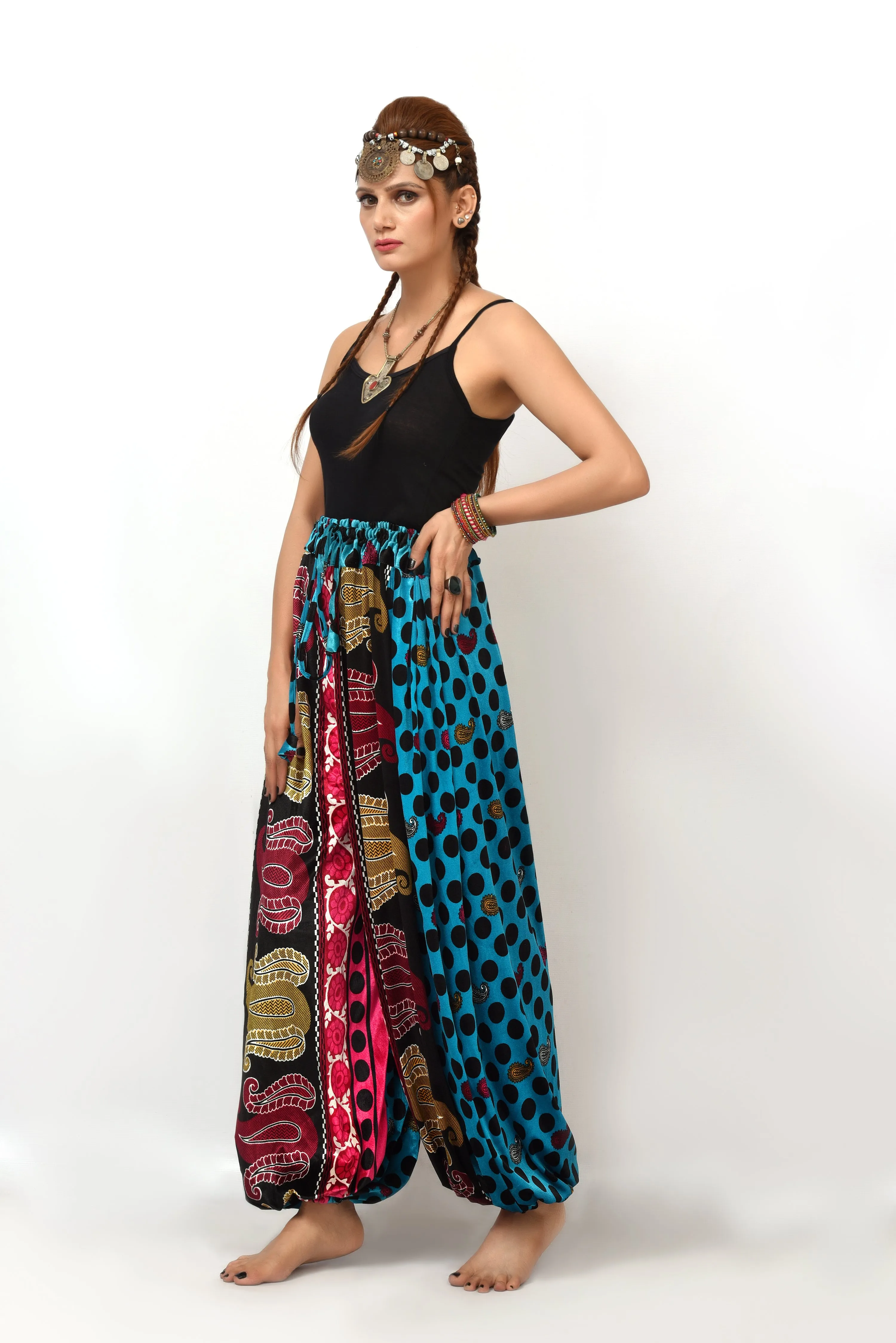 Bloomer printed velvet