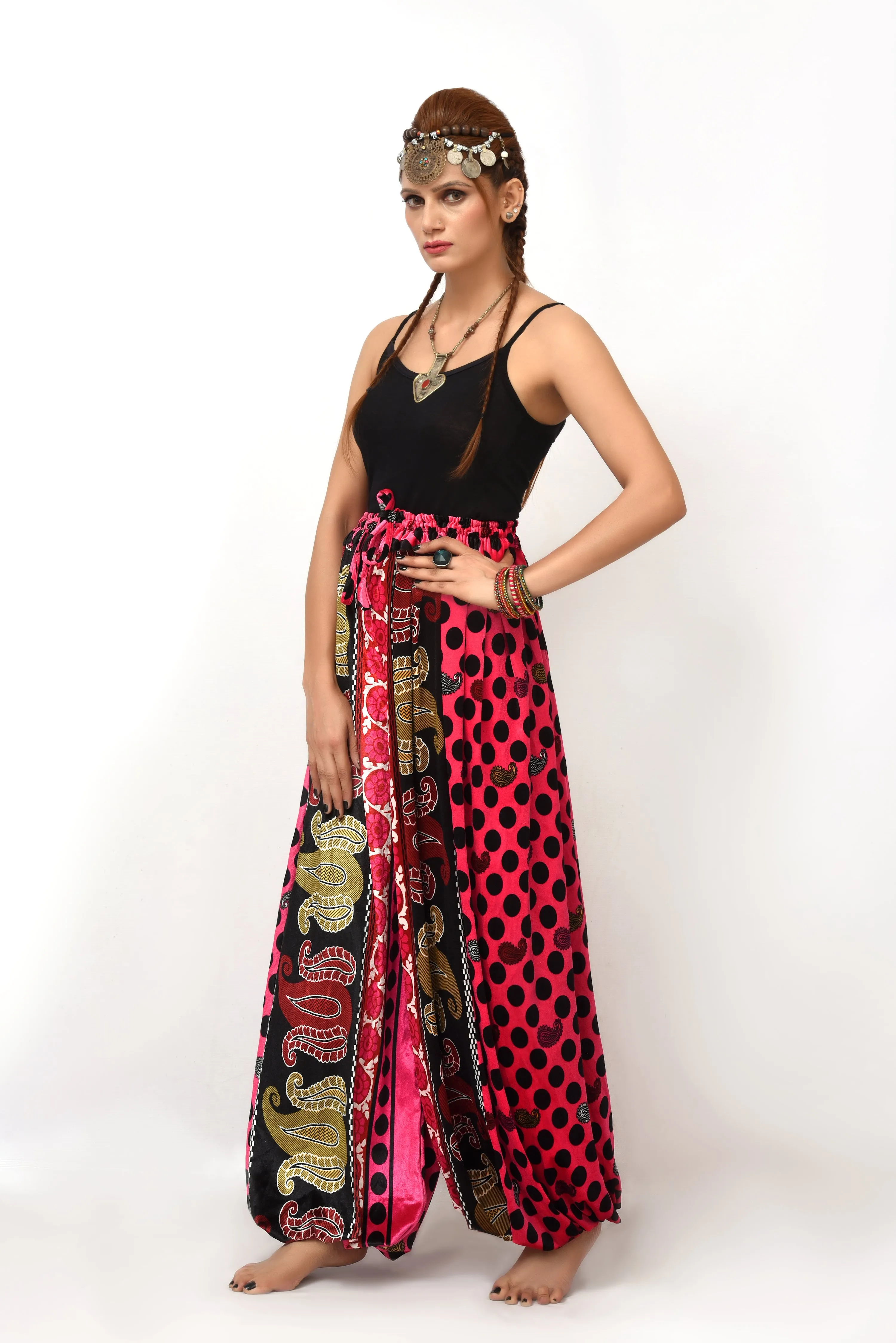 Bloomer printed velvet