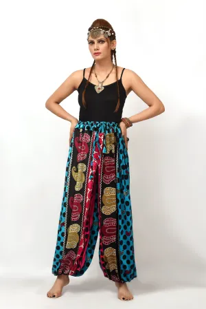 Bloomer printed velvet