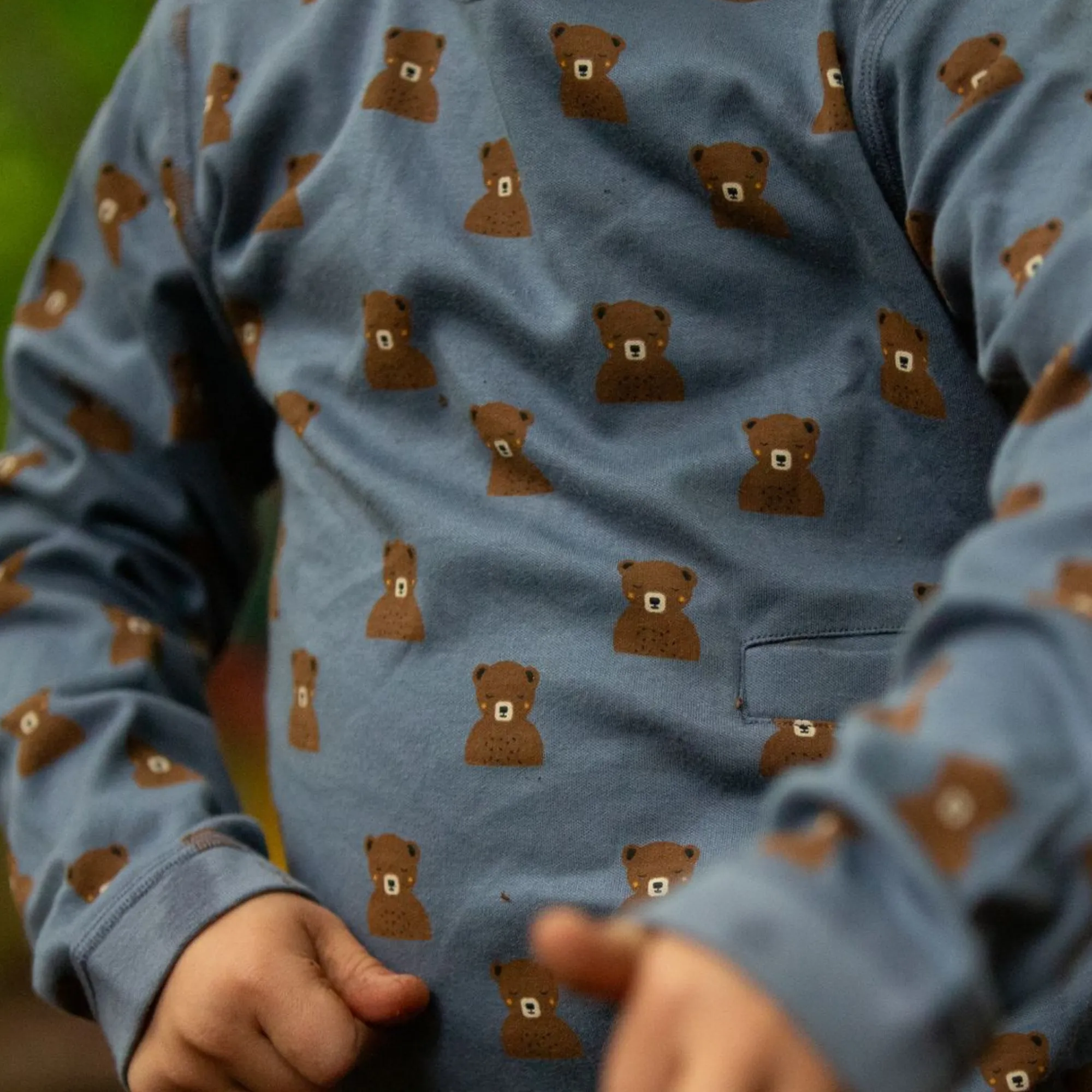 Blue Bear Easy Feeding Adaptive Long Sleeve T-shirt