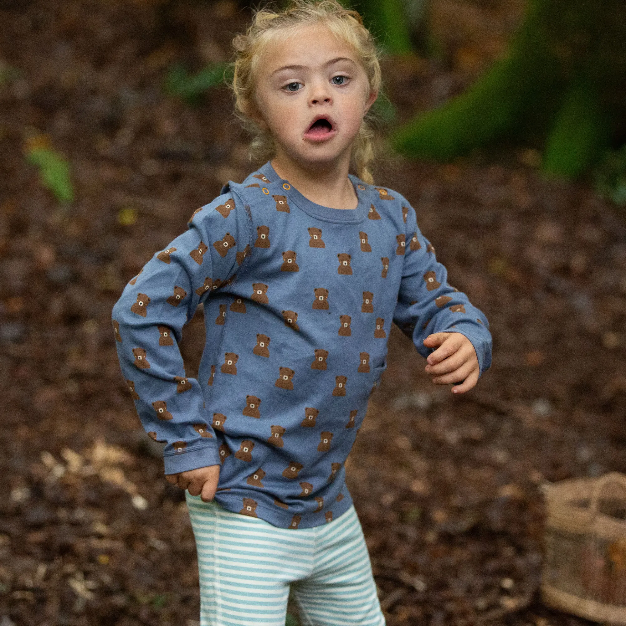 Blue Bear Easy Feeding Adaptive Long Sleeve T-shirt