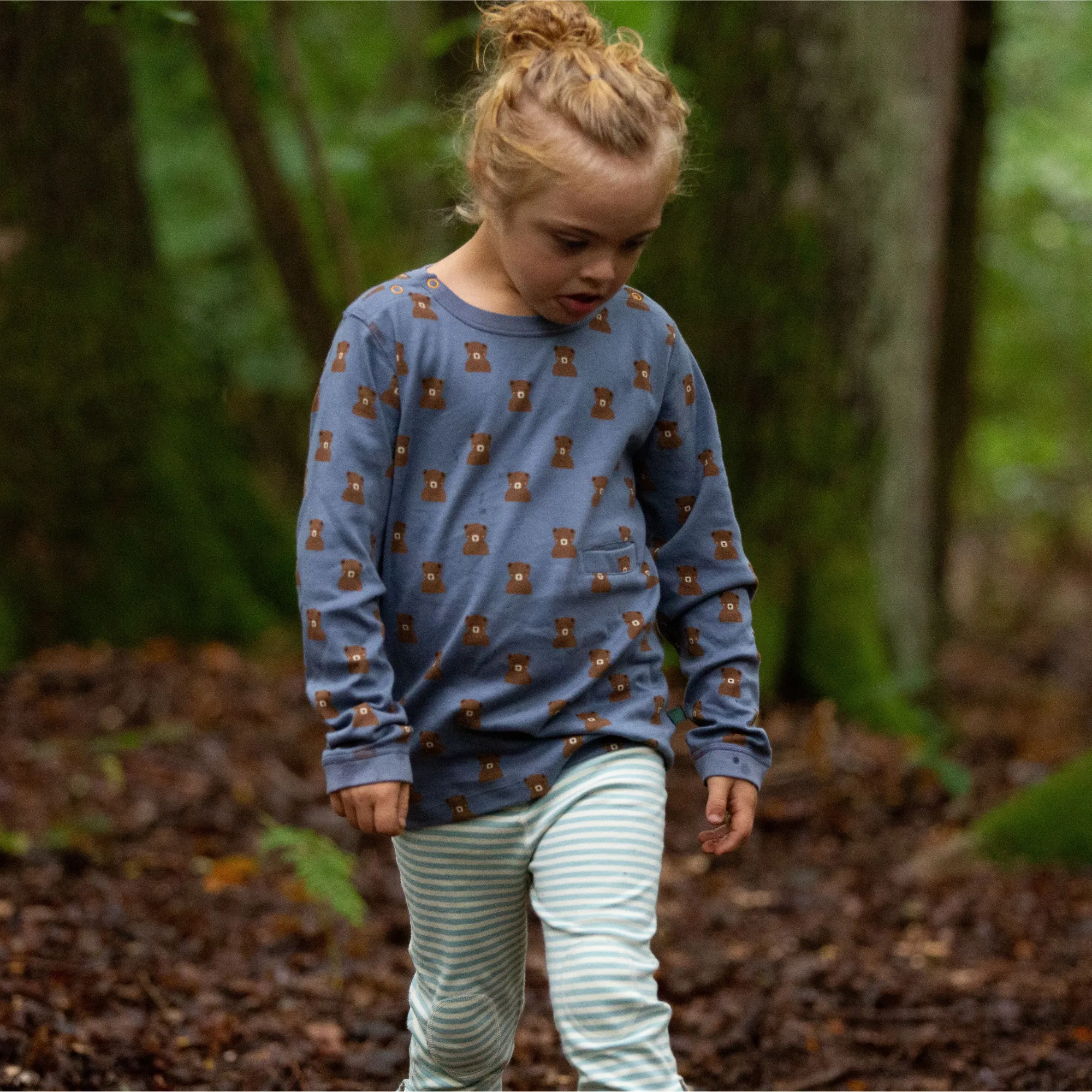 Blue Bear Easy Feeding Adaptive Long Sleeve T-shirt