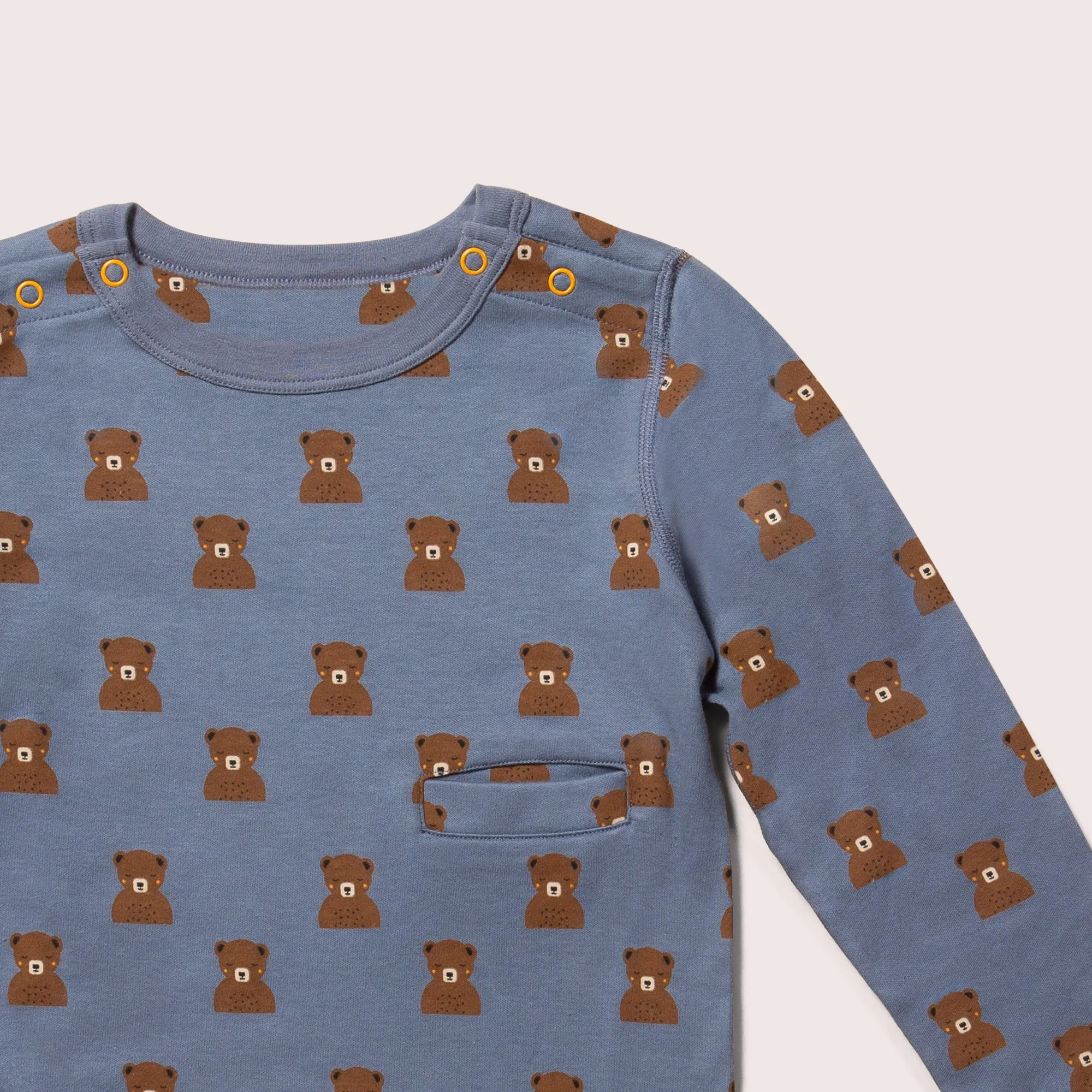 Blue Bear Easy Feeding Adaptive Long Sleeve T-shirt