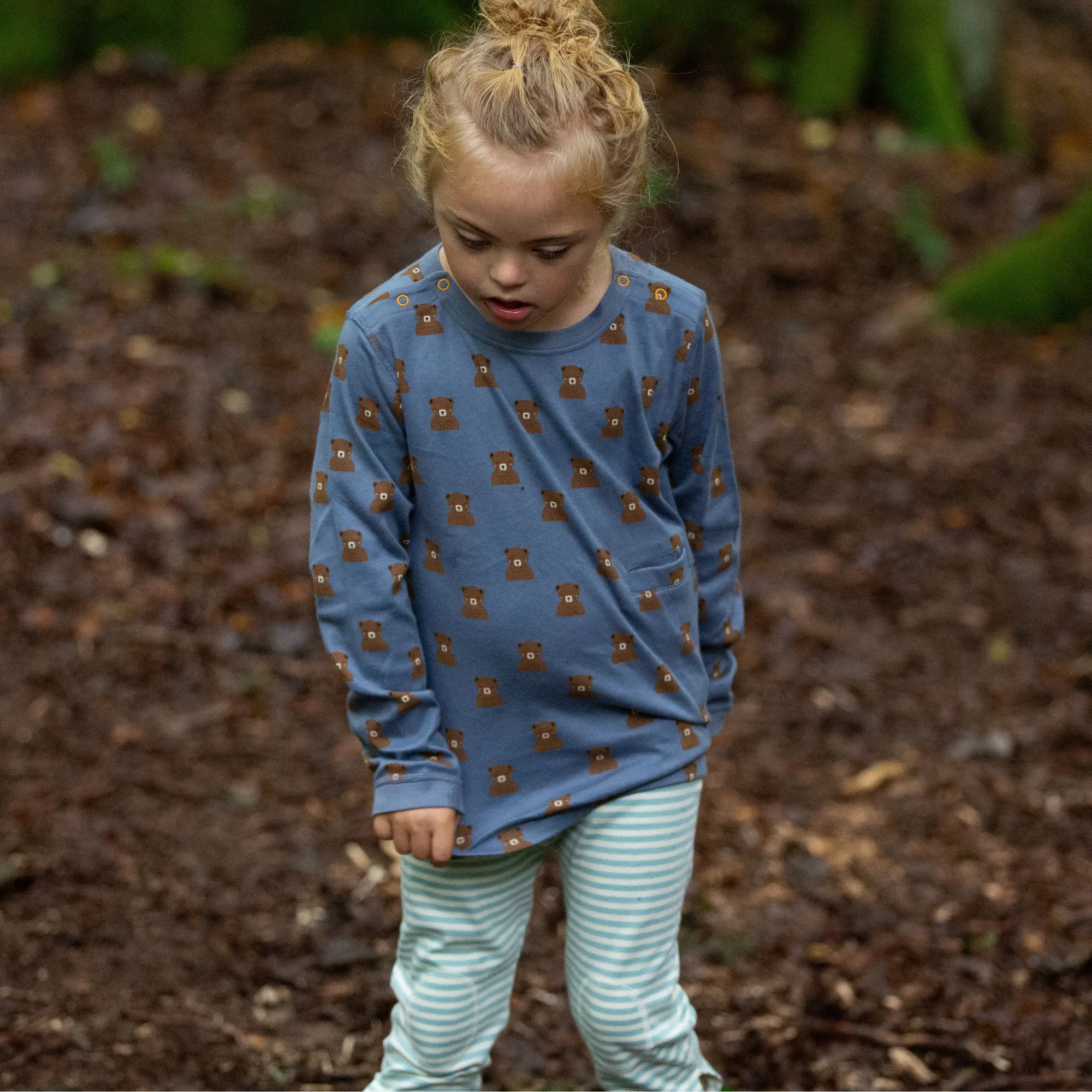 Blue Bear Easy Feeding Adaptive Long Sleeve T-shirt