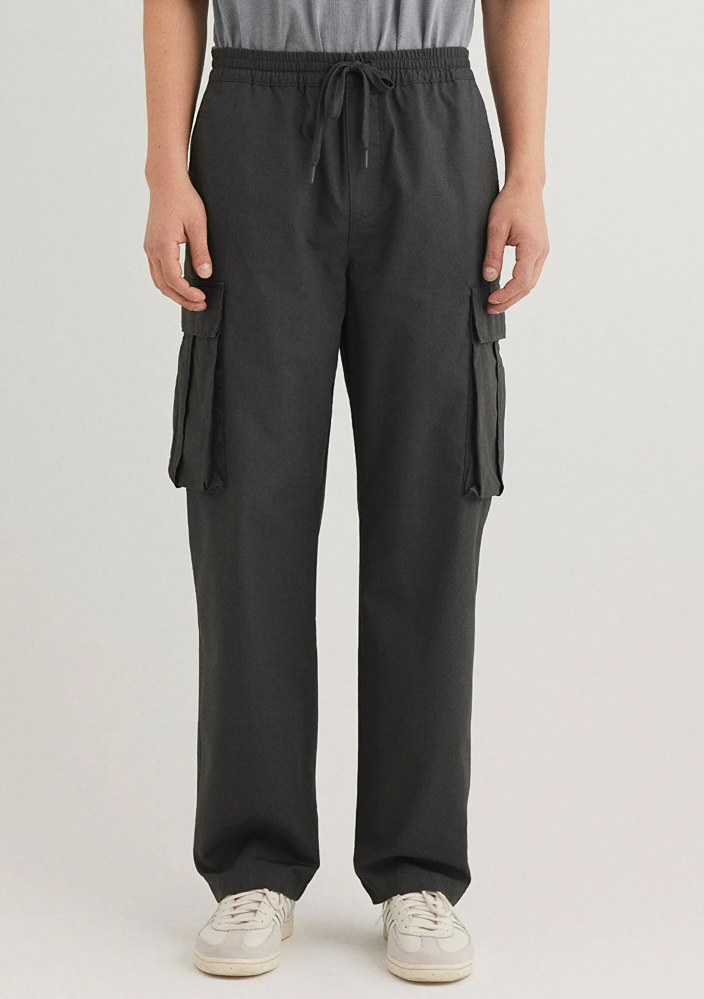 Blue Cargo Pants