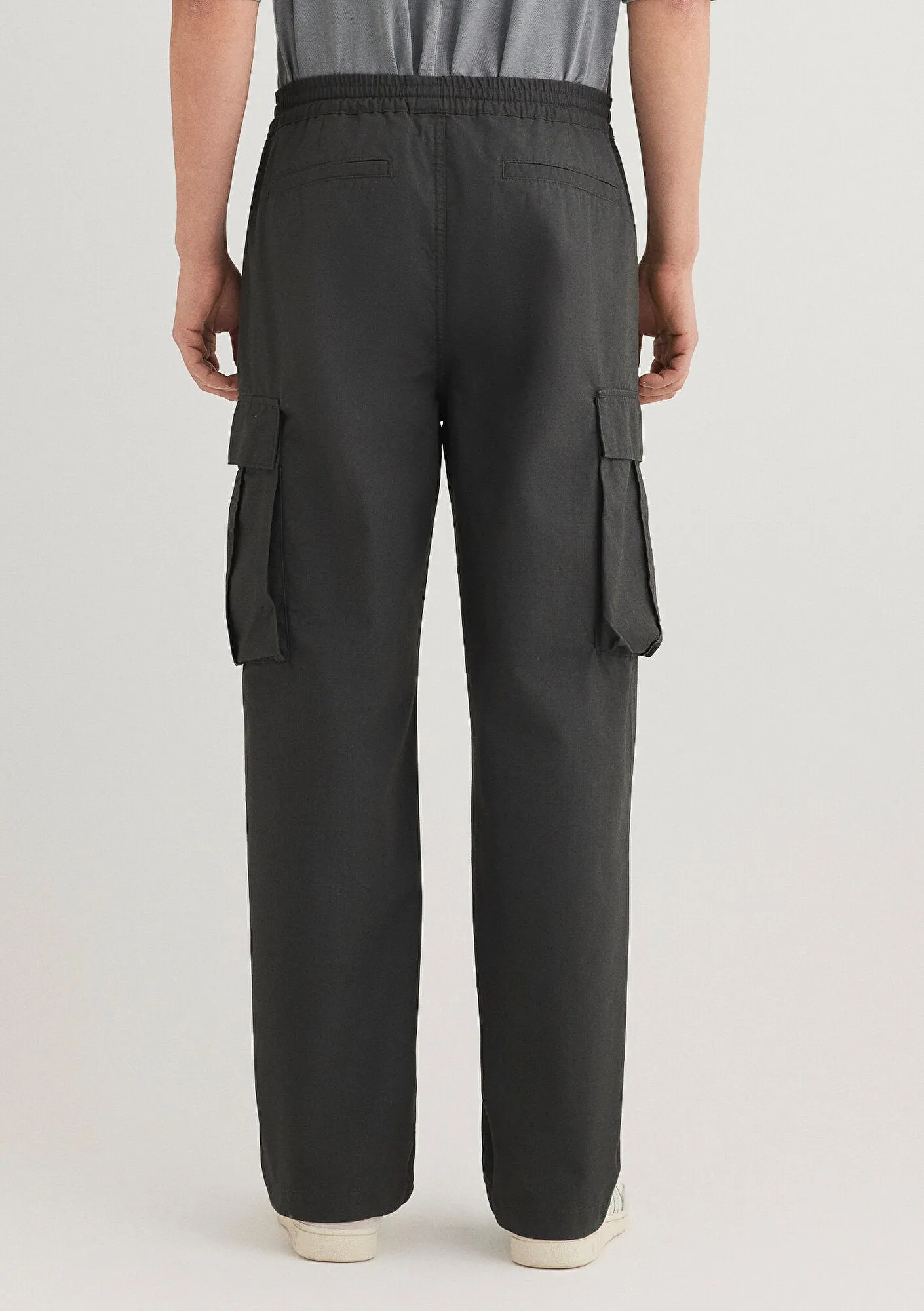 Blue Cargo Pants