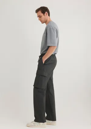 Blue Cargo Pants