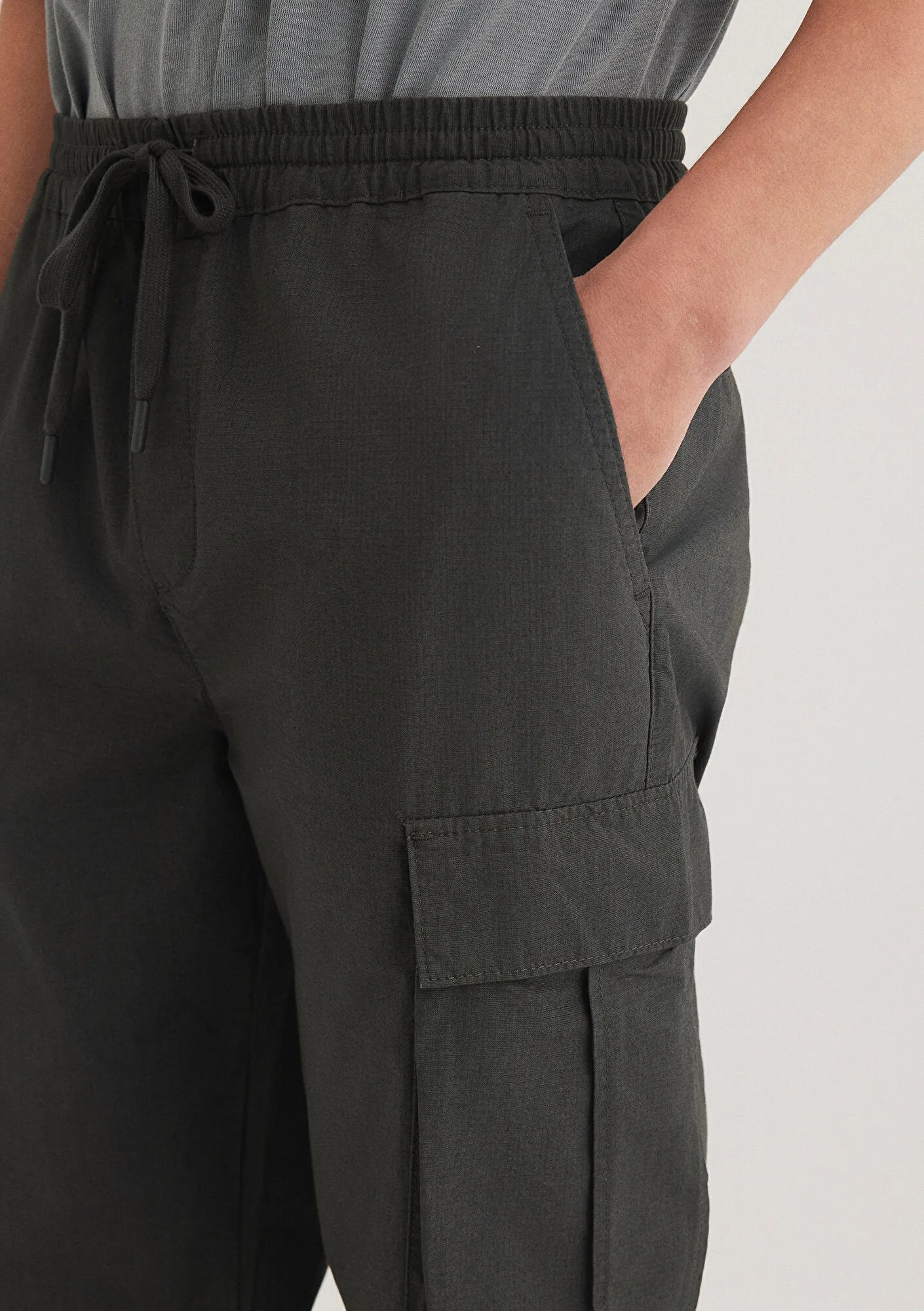 Blue Cargo Pants