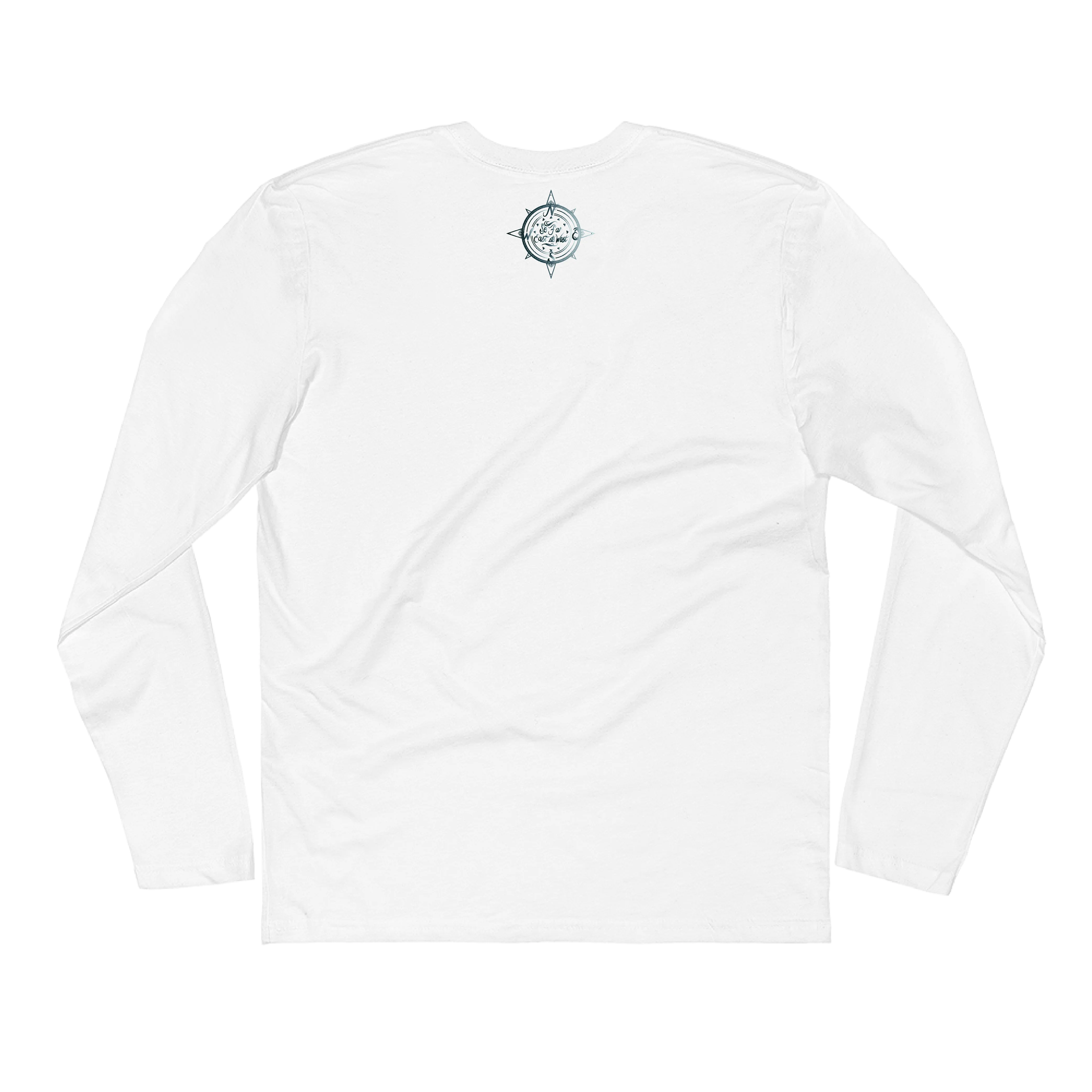 Blue Compass Logo Long Sleeve T-Shirt