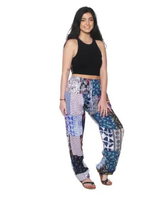 Blue Sky - Patchwork Harem Pants