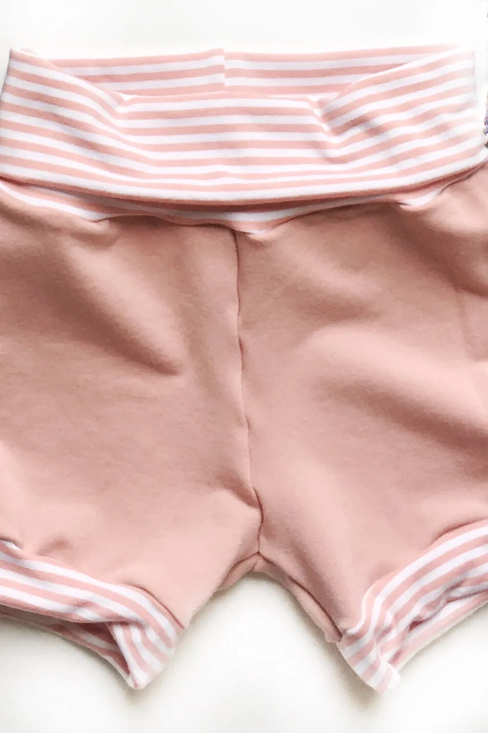 Blush Harem Shorts, Grow-With-Me