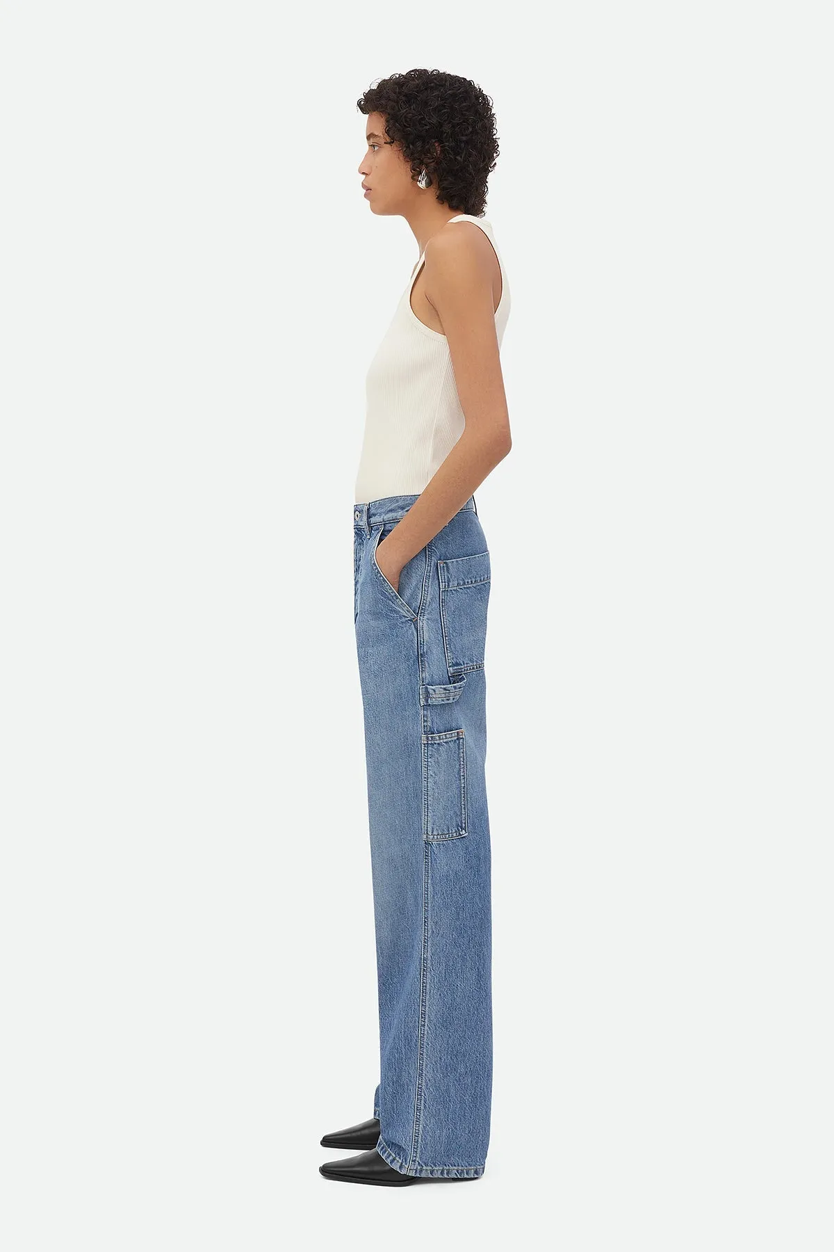 BOTTEGA VENETA | VINTAGE INDIGO CARGO DENIM