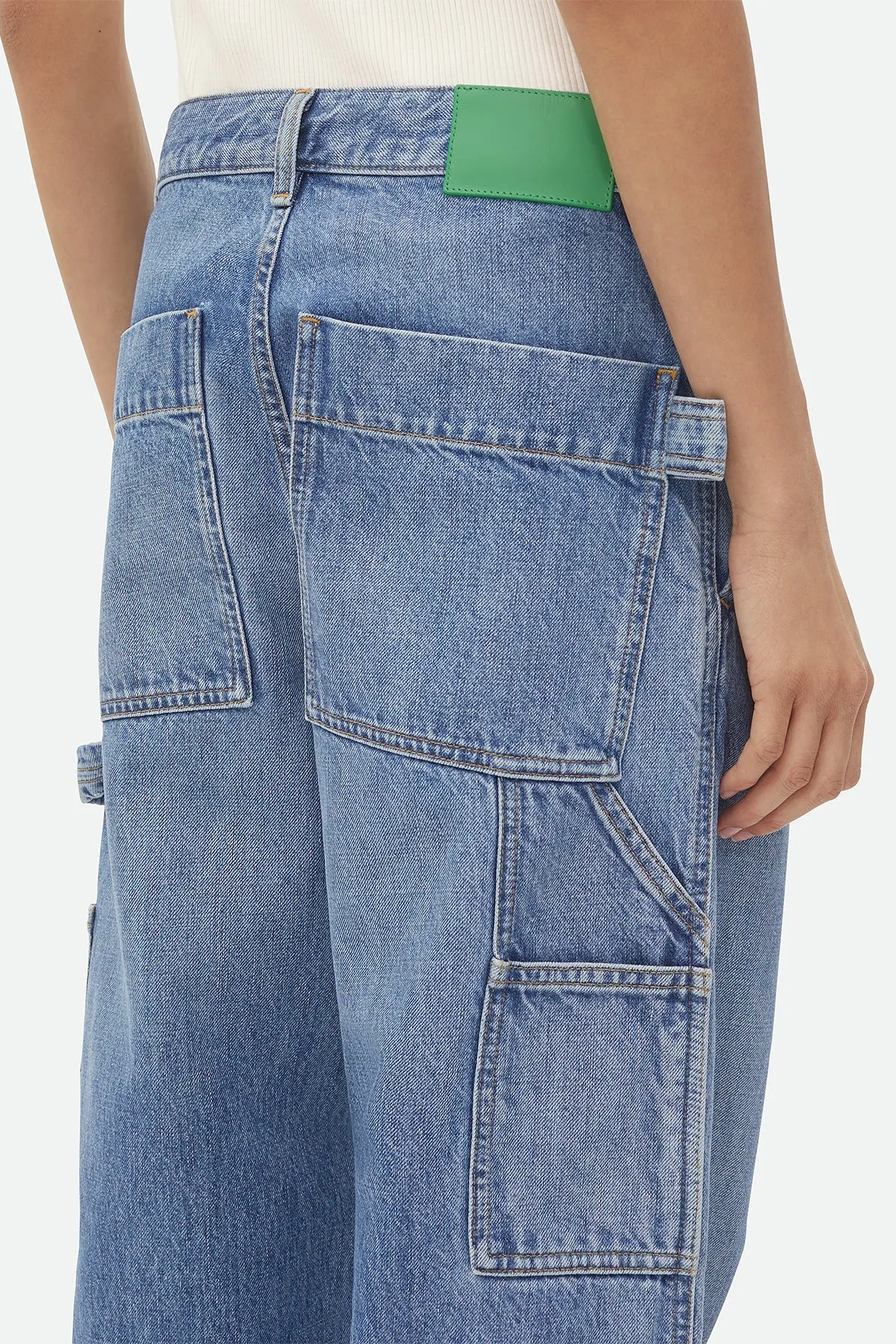 BOTTEGA VENETA | VINTAGE INDIGO CARGO DENIM