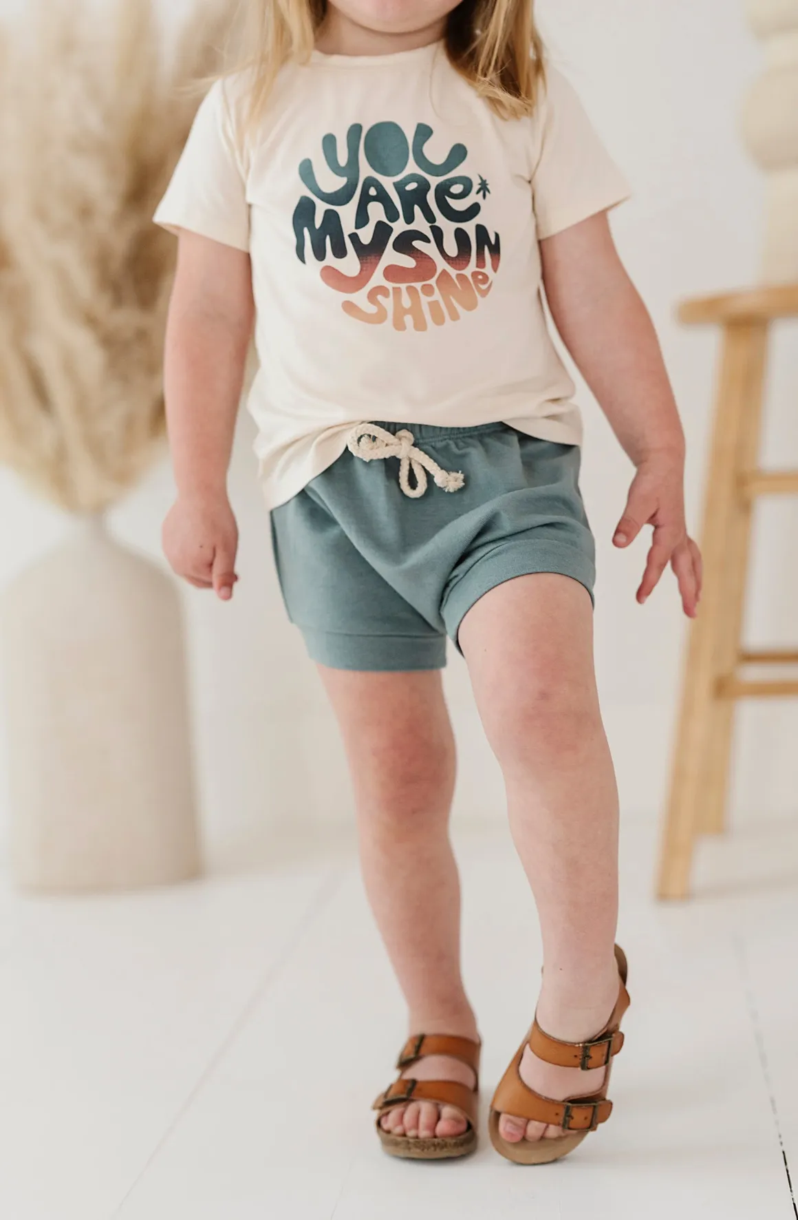 Boys Harem Shorts in Butterscotch