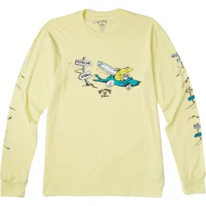 BOYS LITTLE CAR LONG SLEEVE TEE