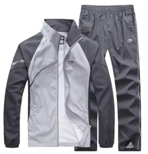 brand tracksuits men's patchwork sportswear jackets pants mens hoodies and sweatshirts outwear suits man plus 5XL sets