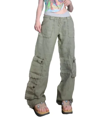 Cargo kaki vintage skater 90s