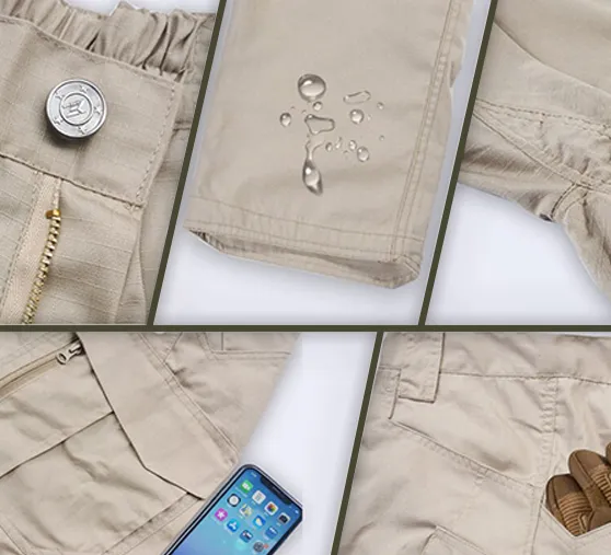 Cargo Max™ | Men's Tactical Cargo Pants | Durable Fabric, Multi-Pocket Design & Adjustable Waist
