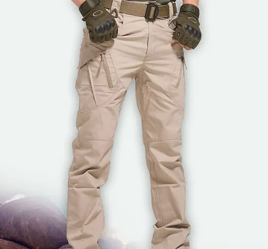 Cargo Max™ | Men's Tactical Cargo Pants | Durable Fabric, Multi-Pocket Design & Adjustable Waist