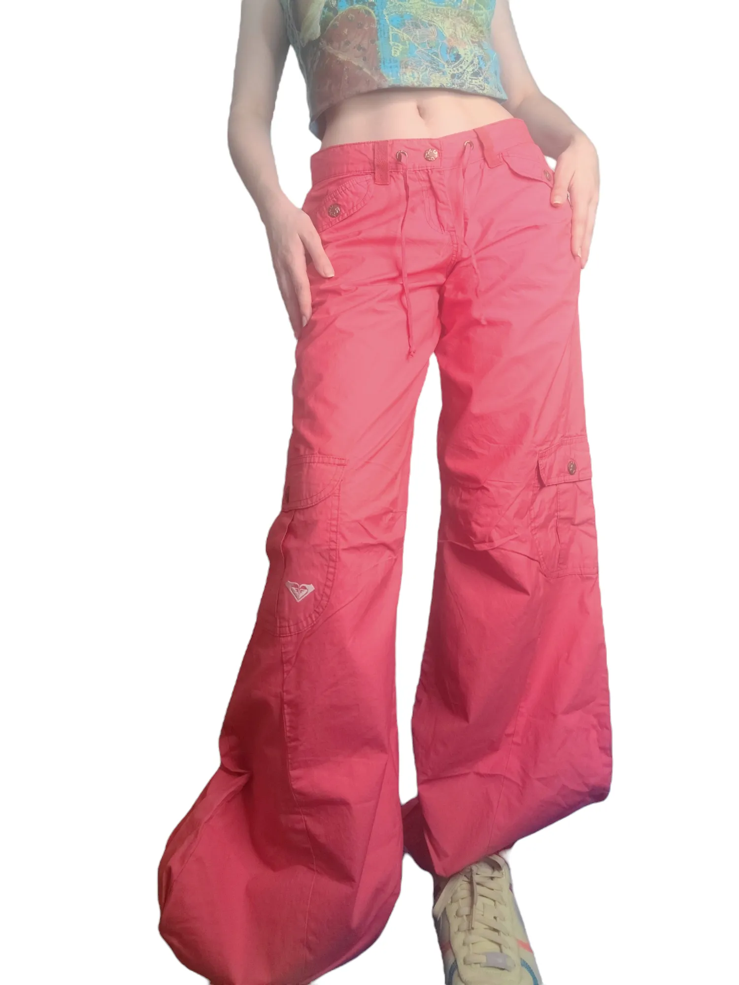 Cargo parachute 90s saumon