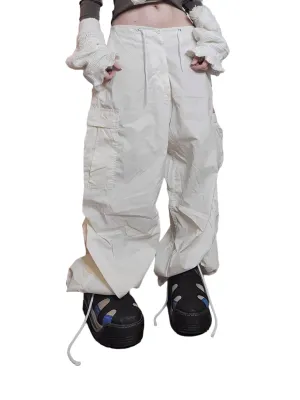 Cargo parachute blanc