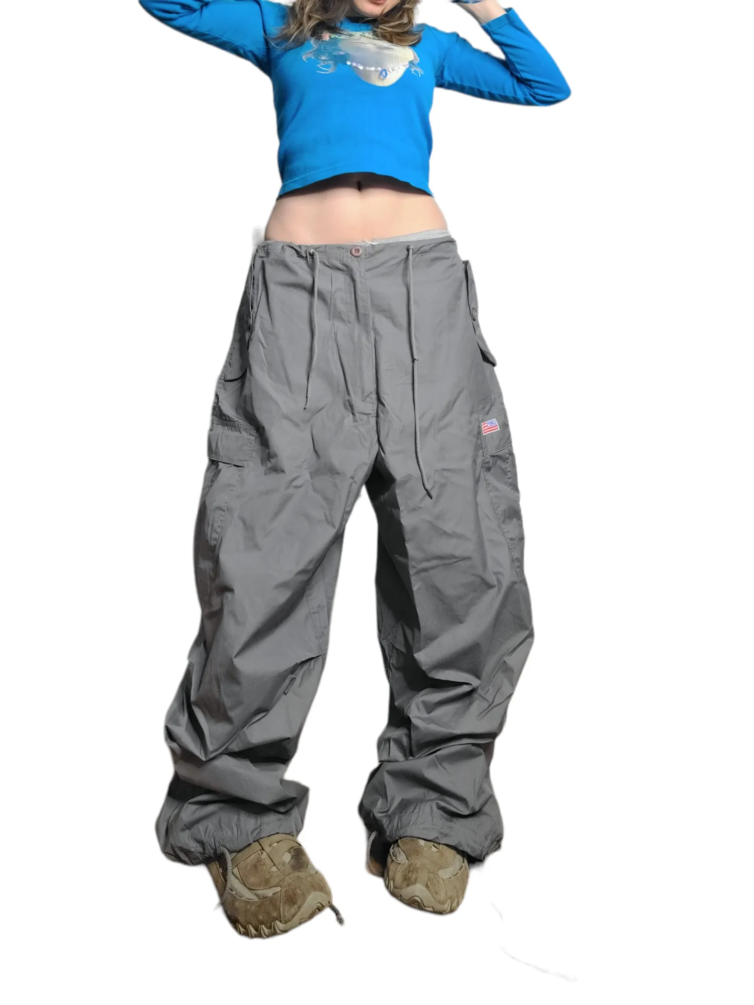Cargo parachute gris