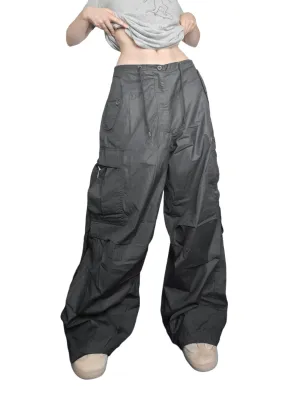 Cargo parachute noir vintage