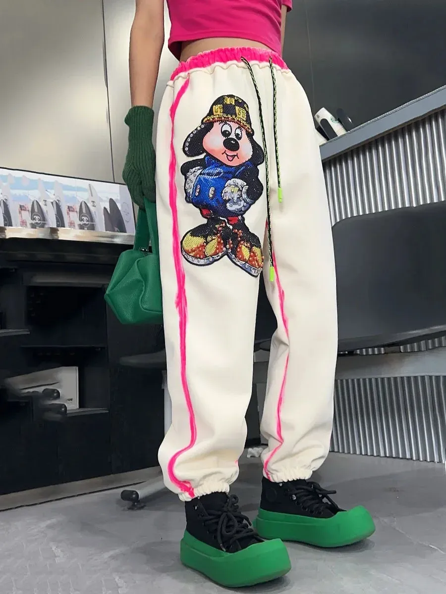 Cartoon Harem Pants