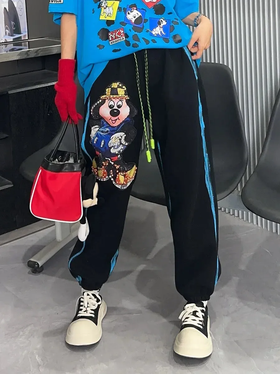 Cartoon Harem Pants