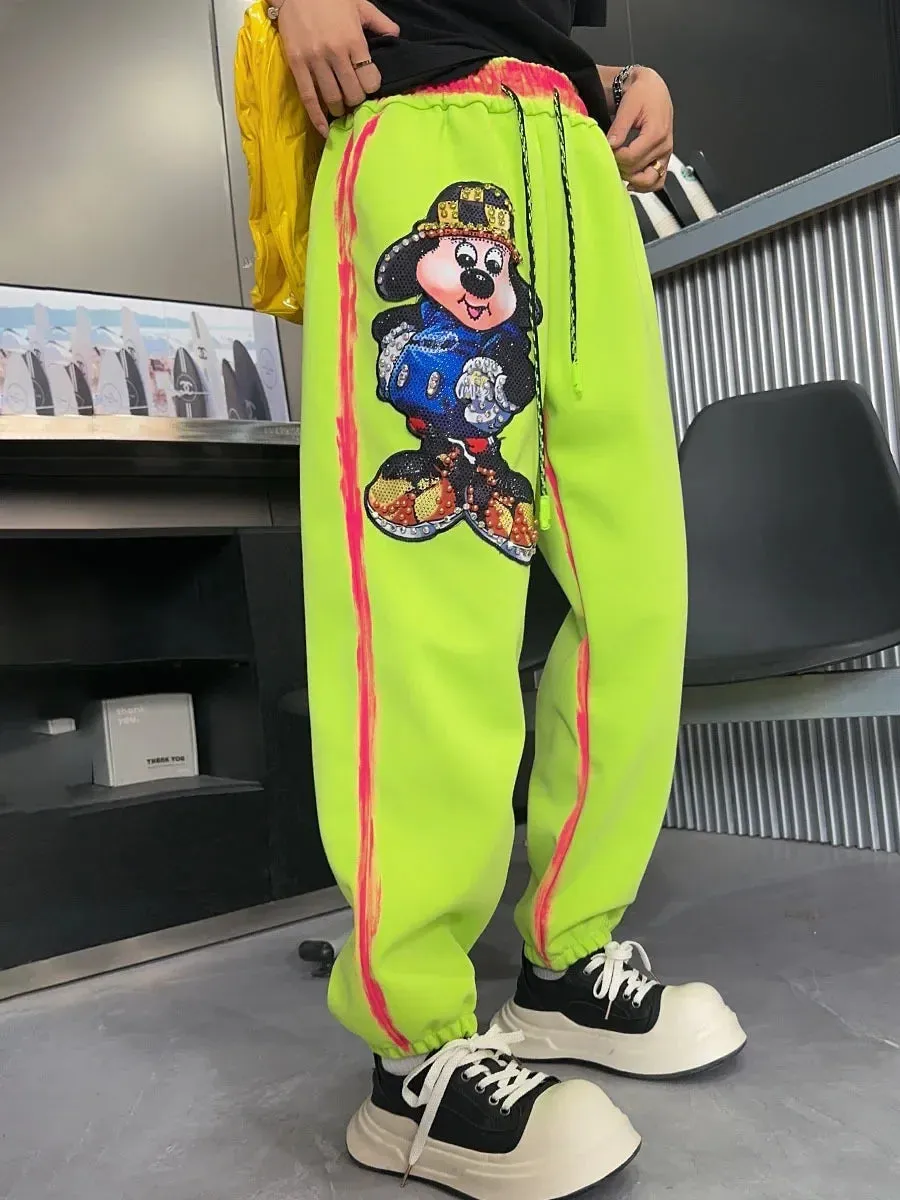 Cartoon Harem Pants