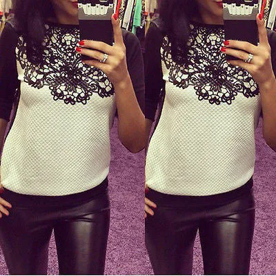 Casual Womens Pullover Jumper Hoodie Long Sleeve Hooded Coat Sweatshirt Top