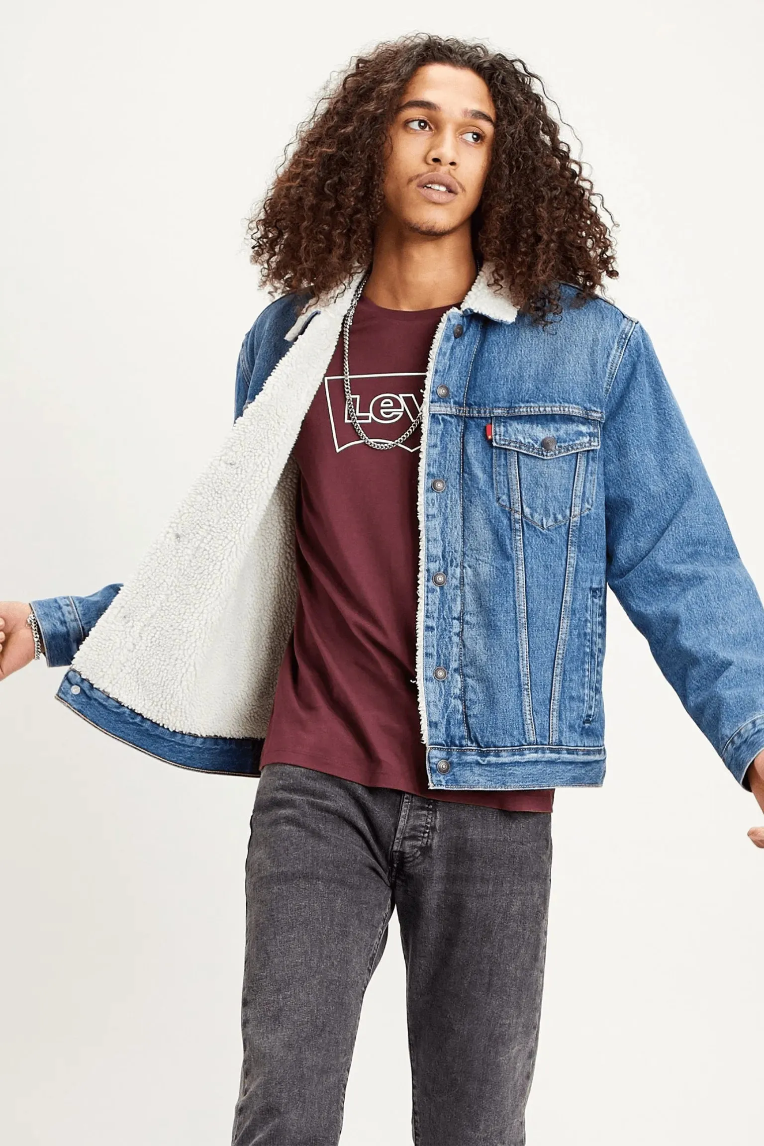Chaqueta Levi's® Trucker Type III Sherpa Fable