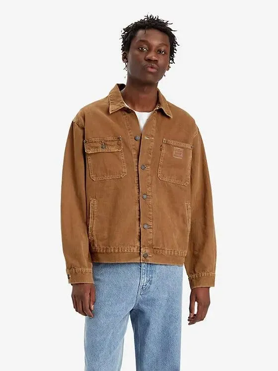Chaqueta Vaquera Levi’s® Trucker Brown Garment Dye