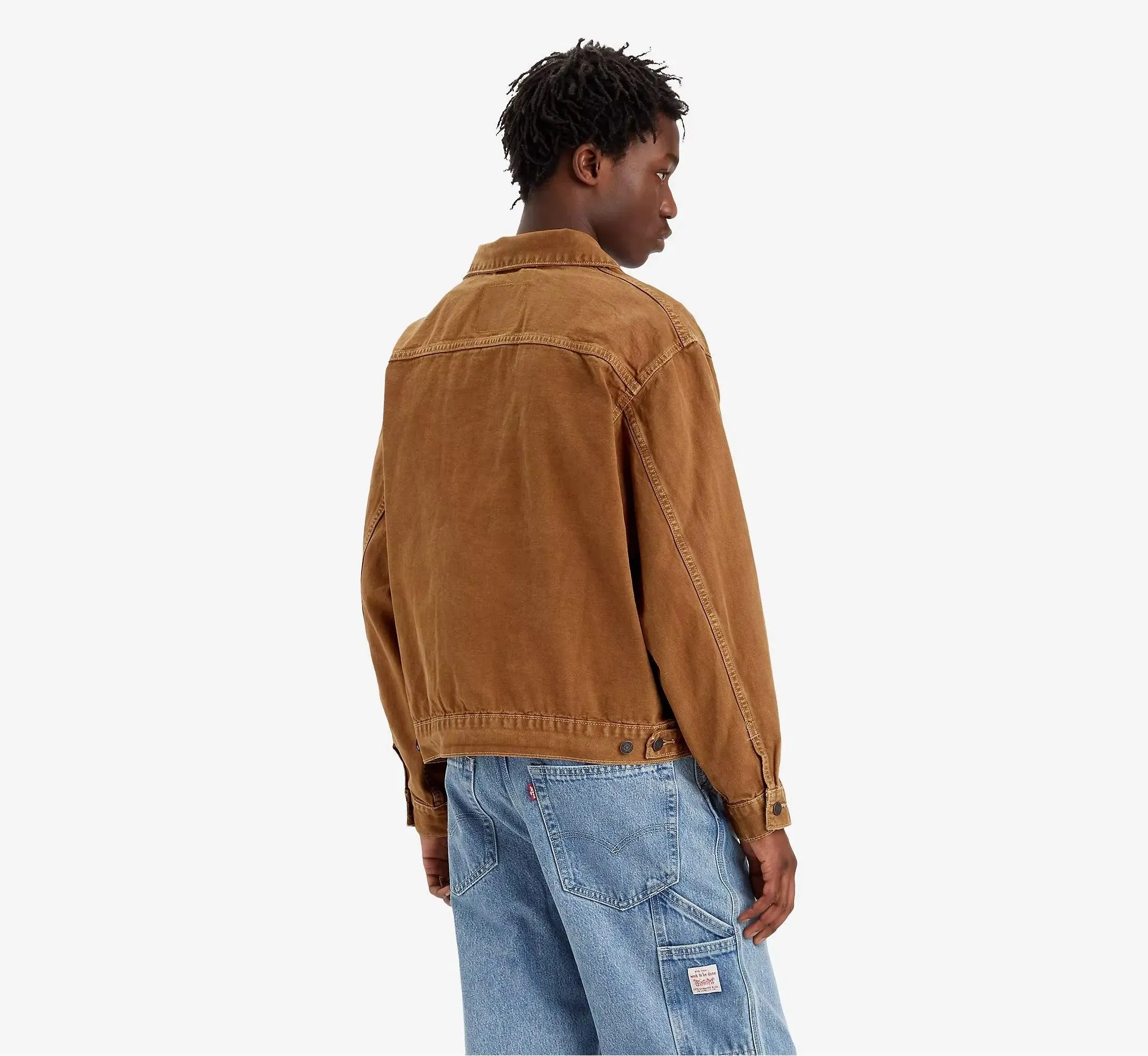 Chaqueta Vaquera Levi’s® Trucker Brown Garment Dye