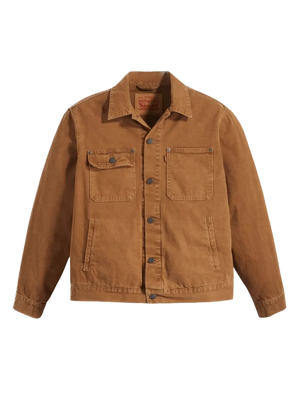 Chaqueta Vaquera Levi’s® Trucker Brown Garment Dye