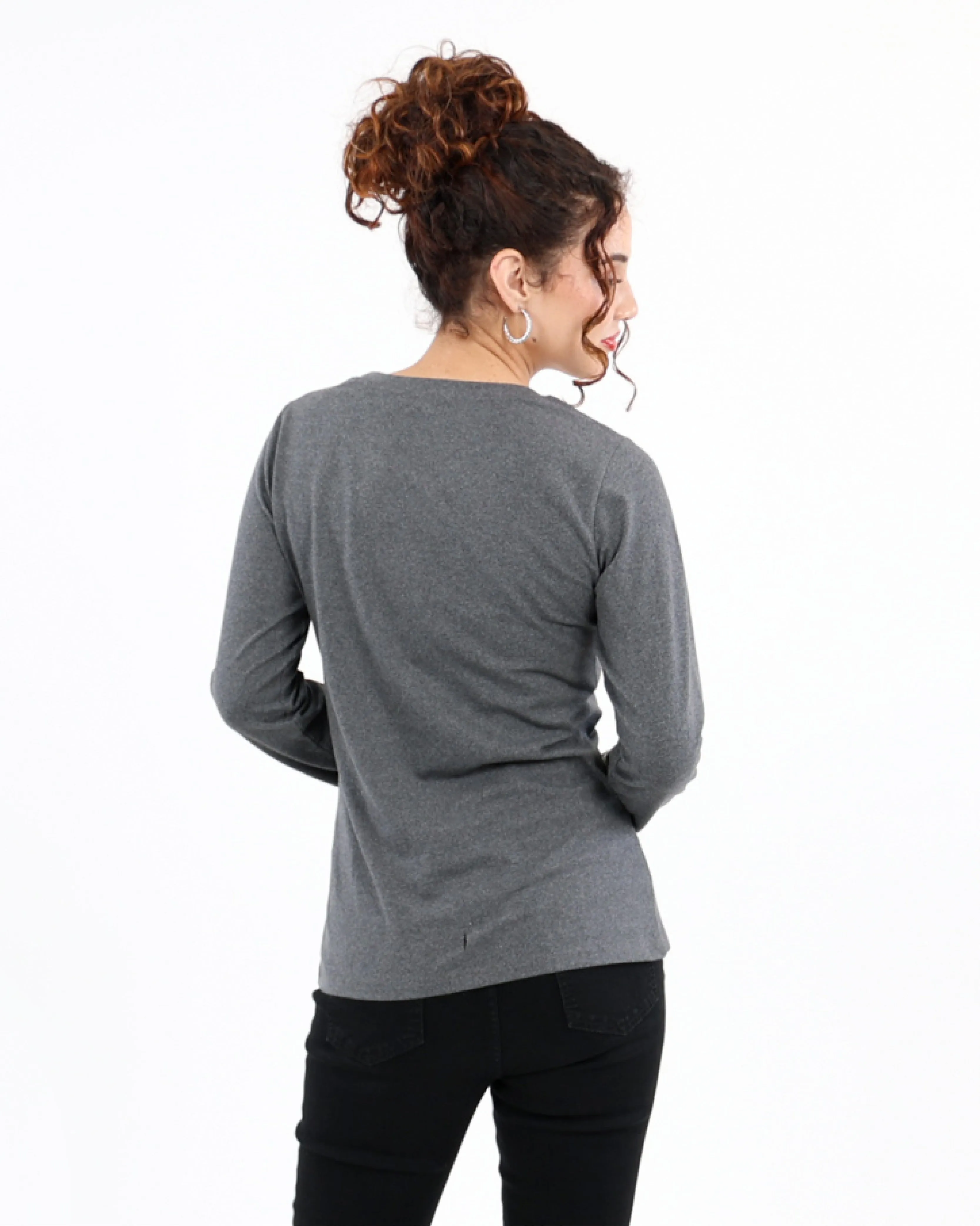 Charcoal Long Sleeve T-Shirt