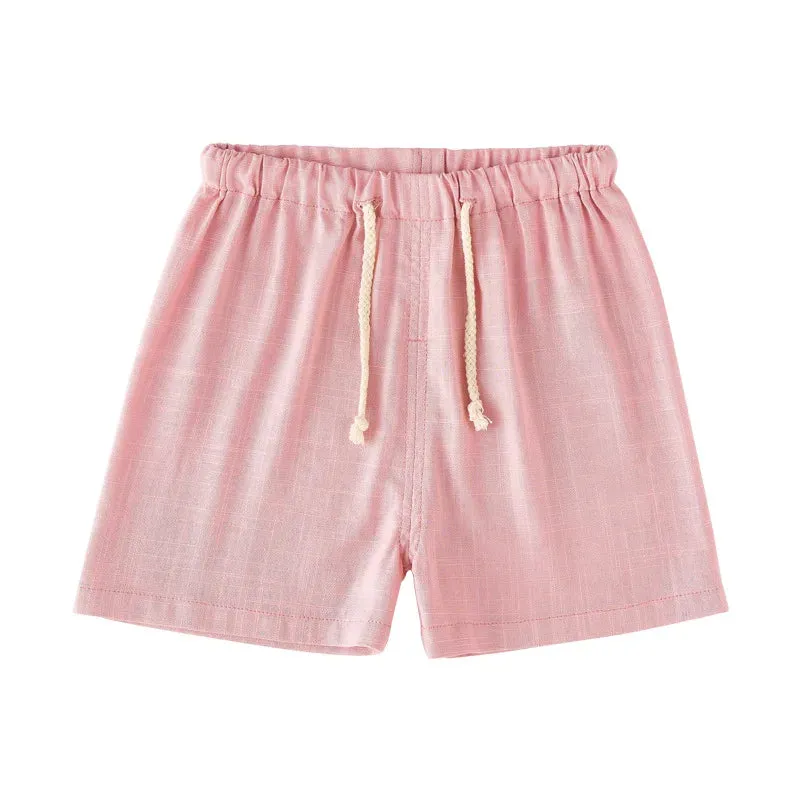 Children’s Cotton and Linen Harem Pants