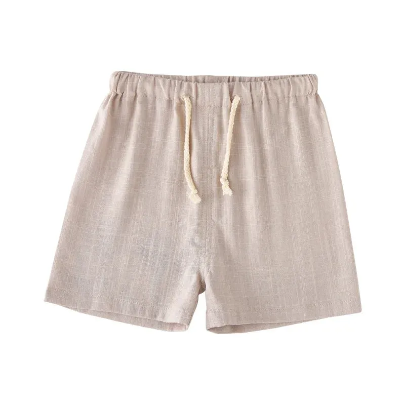 Children’s Cotton and Linen Harem Pants