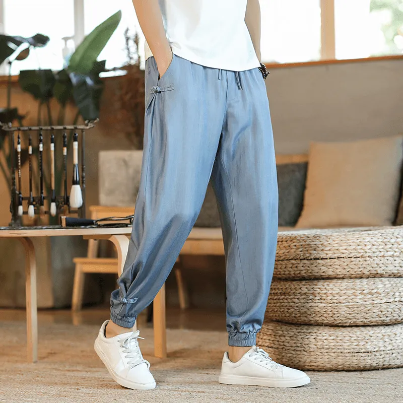 Chinese Style Men'S Casual Pants