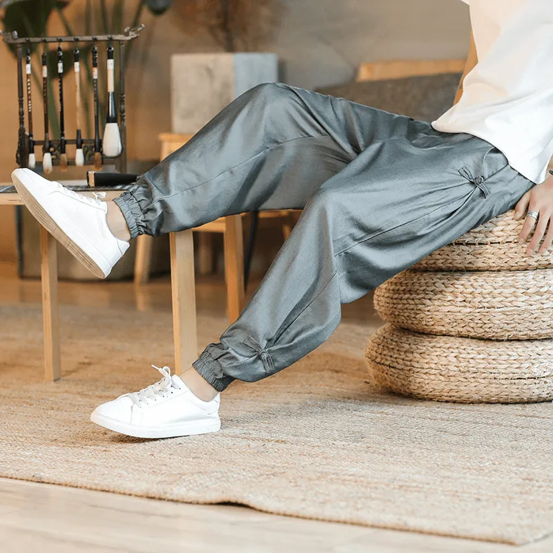 Chinese Style Men'S Casual Pants