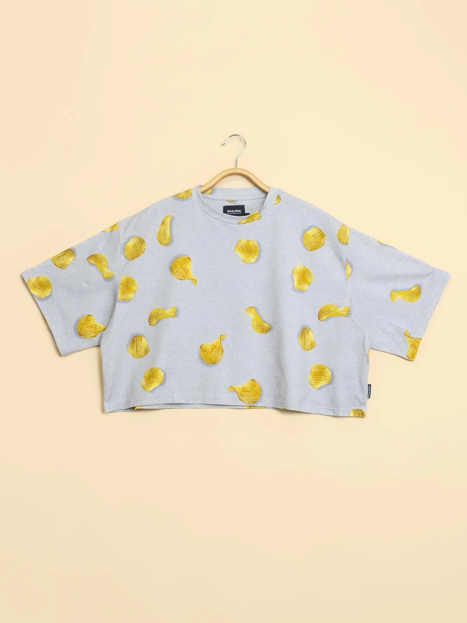 Chips Cropped T-shirt Dames