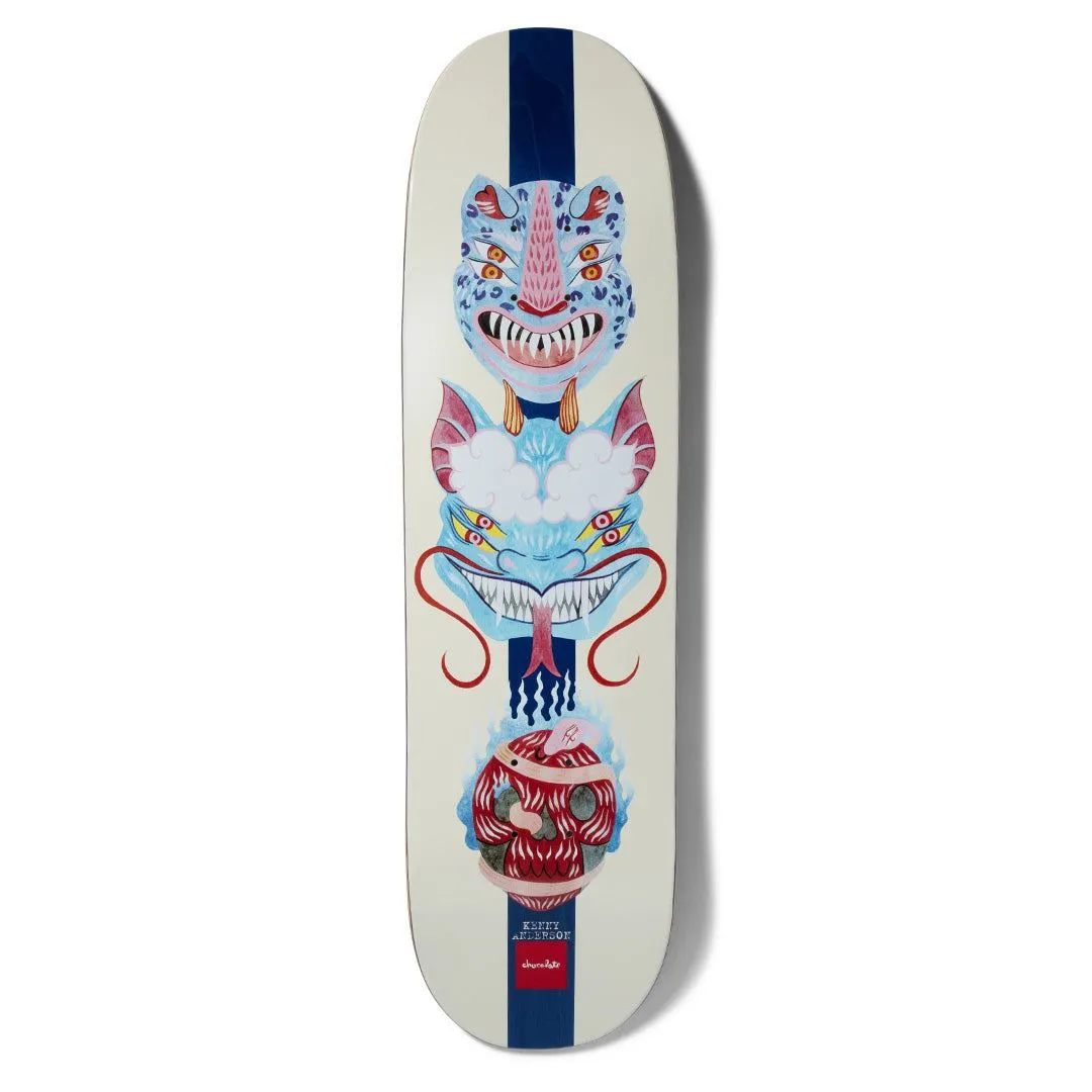 Chocolate Skateboard Dog Perfume Masks Kenny Anderson Skidul Skateboard Deck - 8.5"