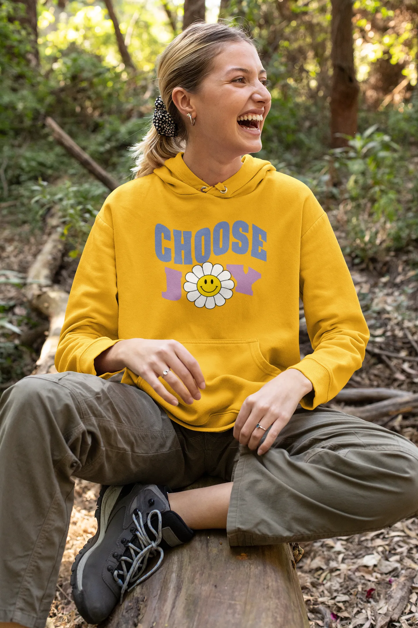 Choose Joy - Graphic Hoodie