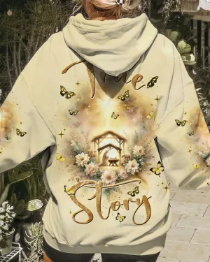 Christianartbag Clothing, True Story Women's All Over Print Shirt, Graphic Hoodie, Christian Clothing, Christmas Gift, CABCT05141123.