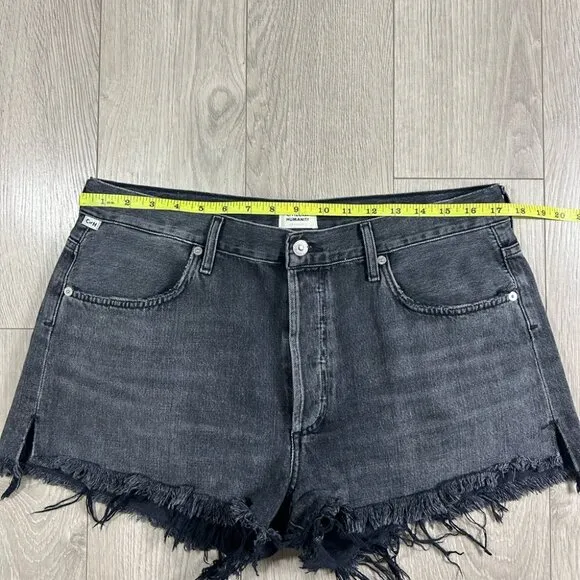 Citizen of Humanity Annabelle Raw Hem Denim Jean Shorts