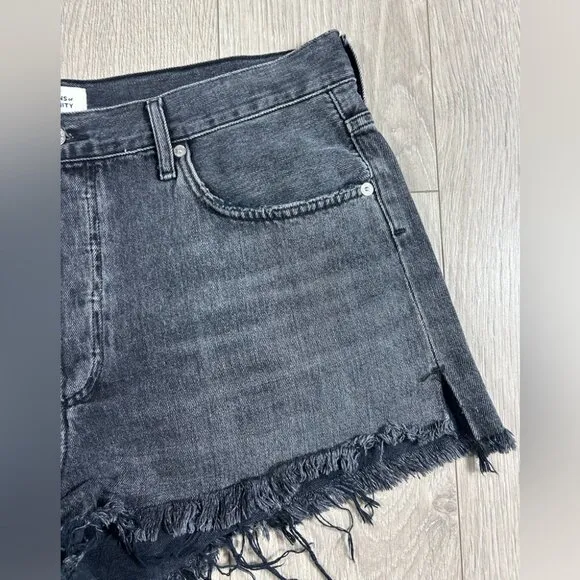 Citizen of Humanity Annabelle Raw Hem Denim Jean Shorts