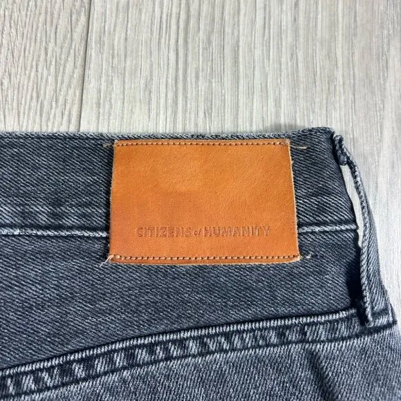Citizen of Humanity Annabelle Raw Hem Denim Jean Shorts